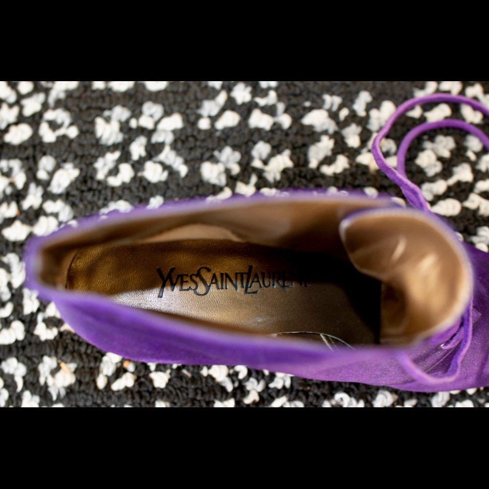 Vintage Yves Saint Laurent Booties - Picture 4 of 4
